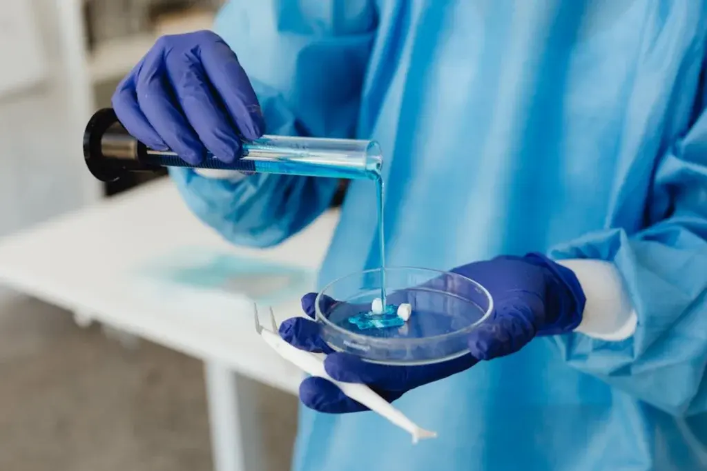 Healthcare professional at work